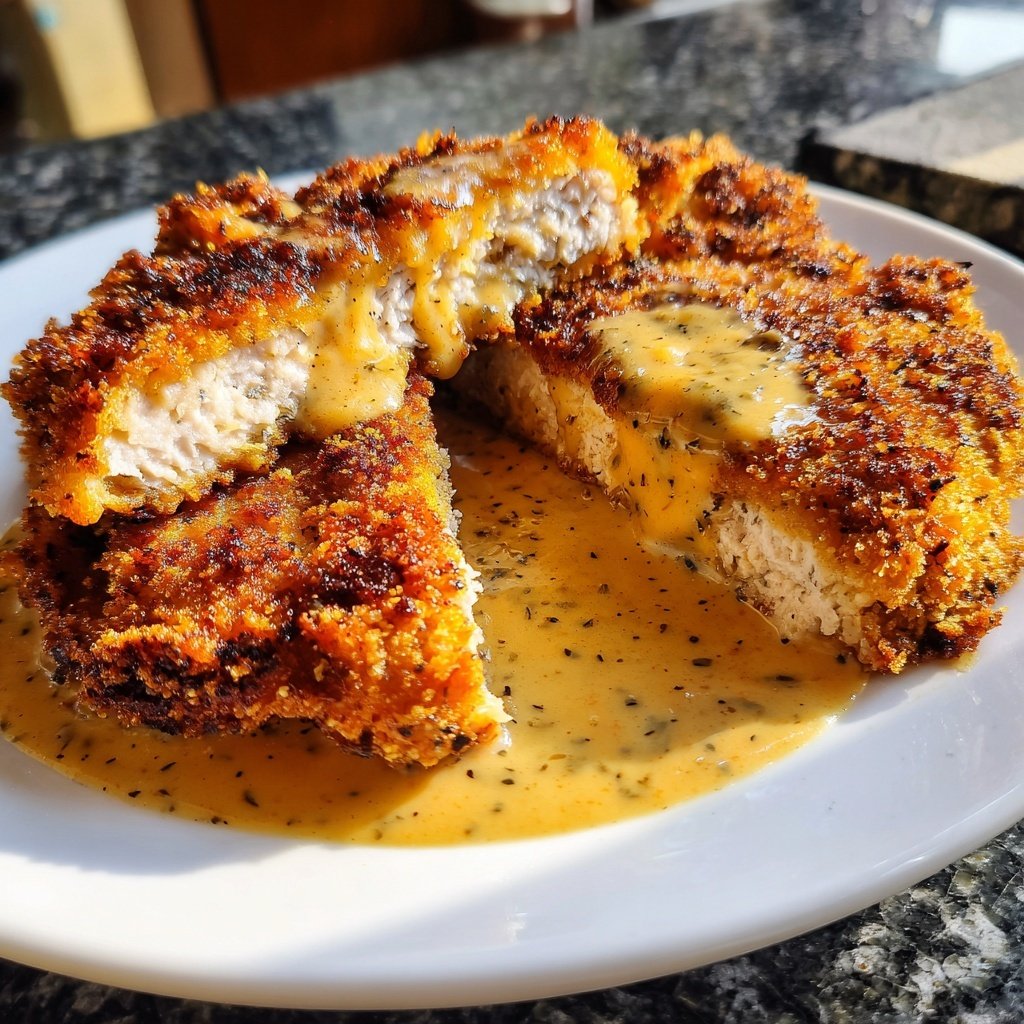 Schweineschnitzel mit Dijonsauce