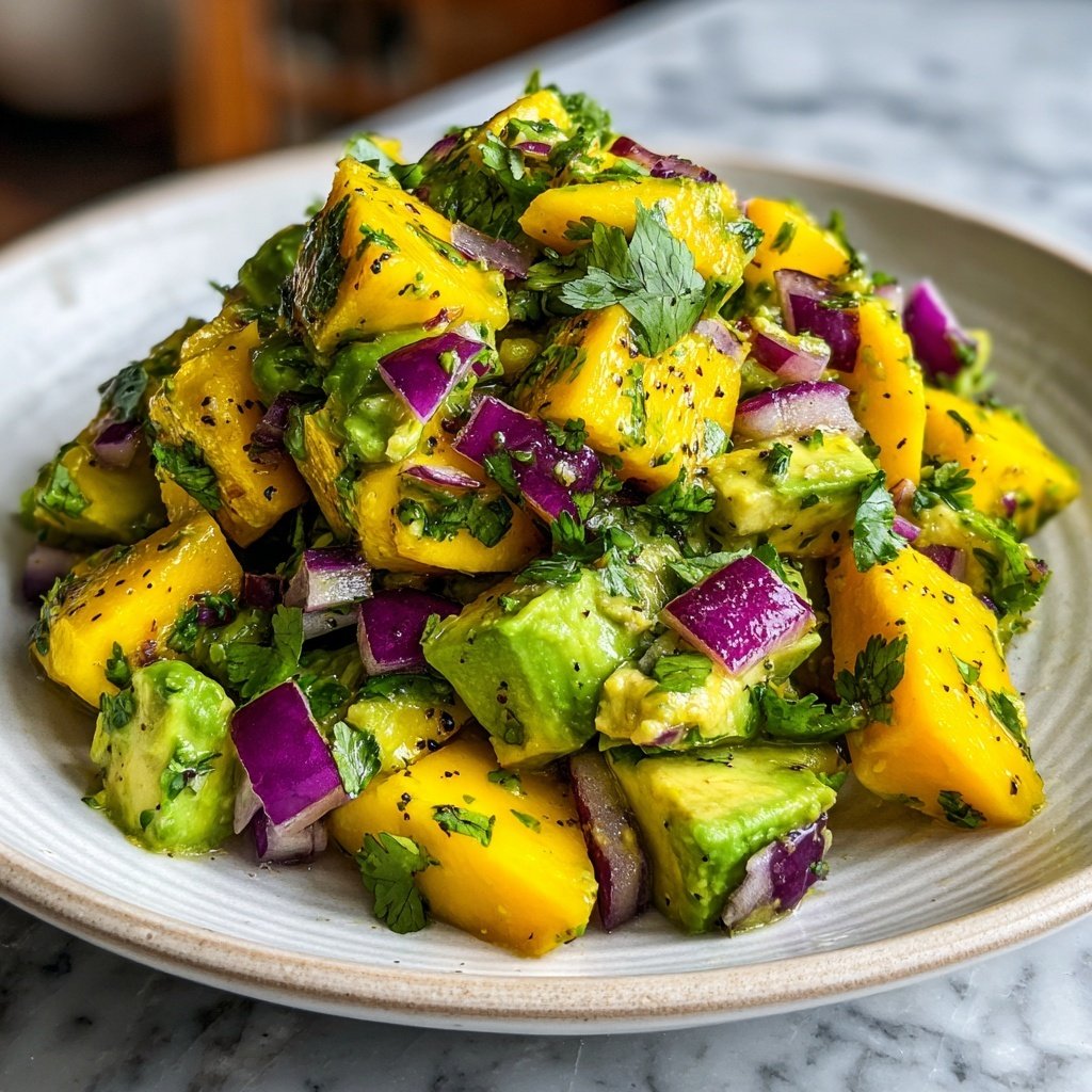 Avocado Mango Salsa