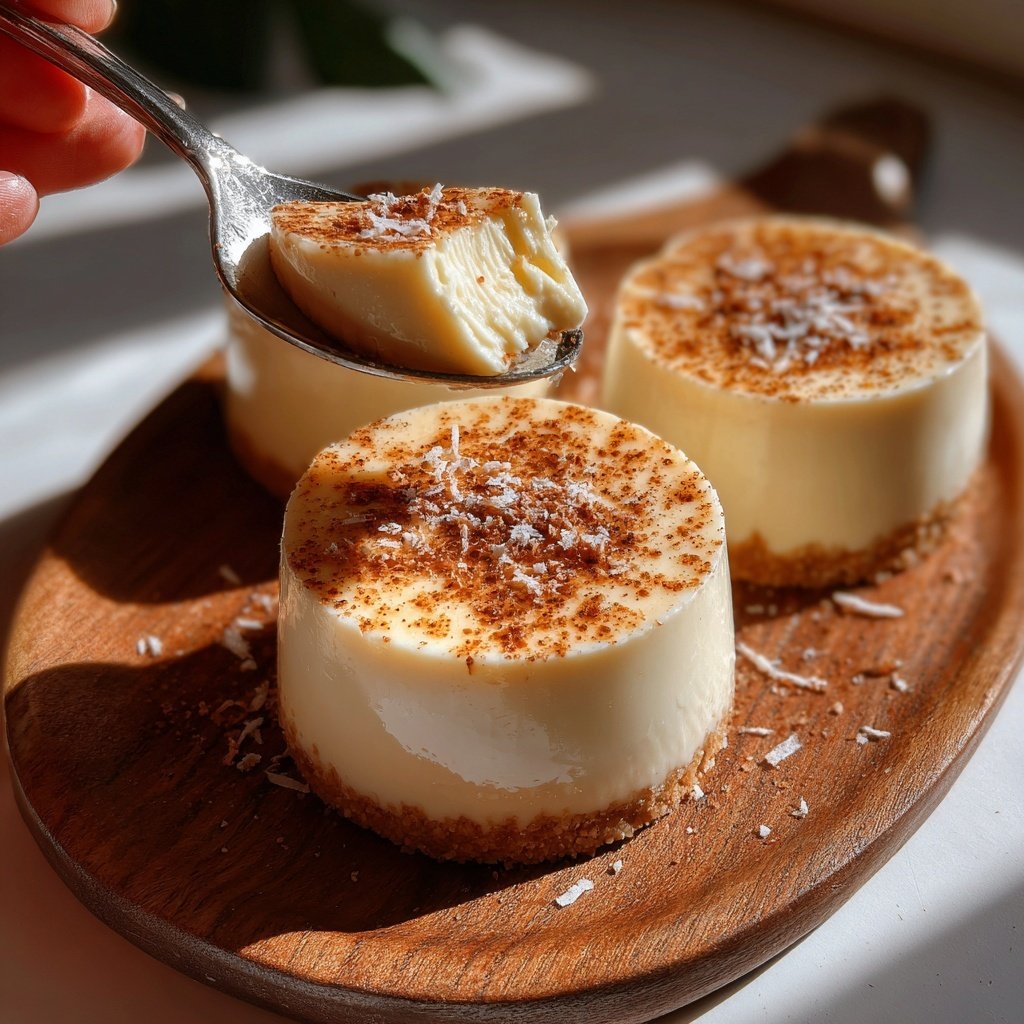 Eierlikör Panna Cotta mit Muskatnuss