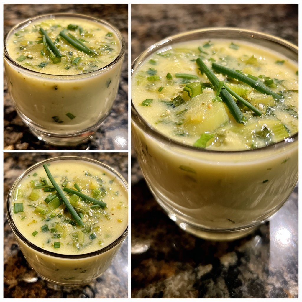 Kartoffel-Lauch-Suppe Shots