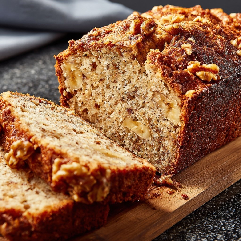 Klassisches Bananenbrot Delight