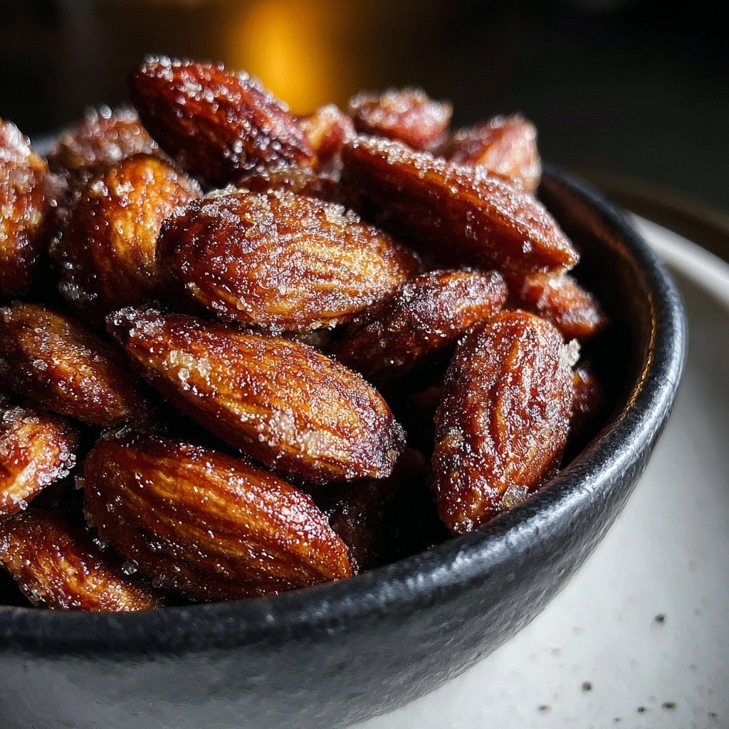 Schnelle Gebrannte Mandeln aus der Pfanne