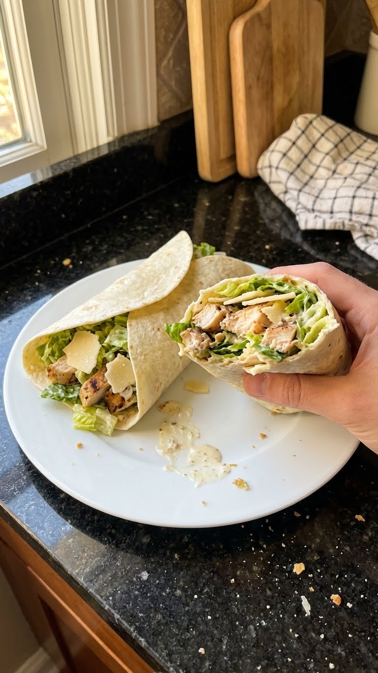 Köstliche Caesar Wraps
