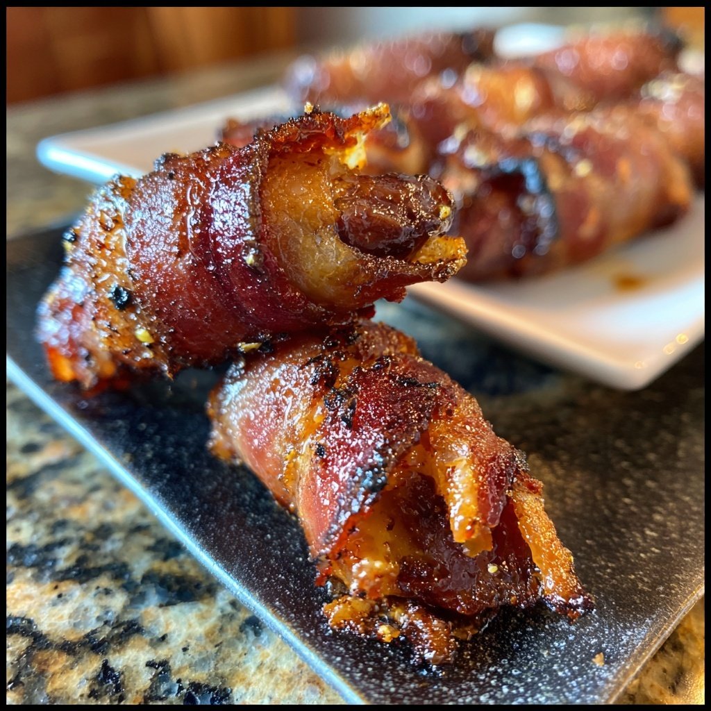 Datteln im Speckmantel süß scharf