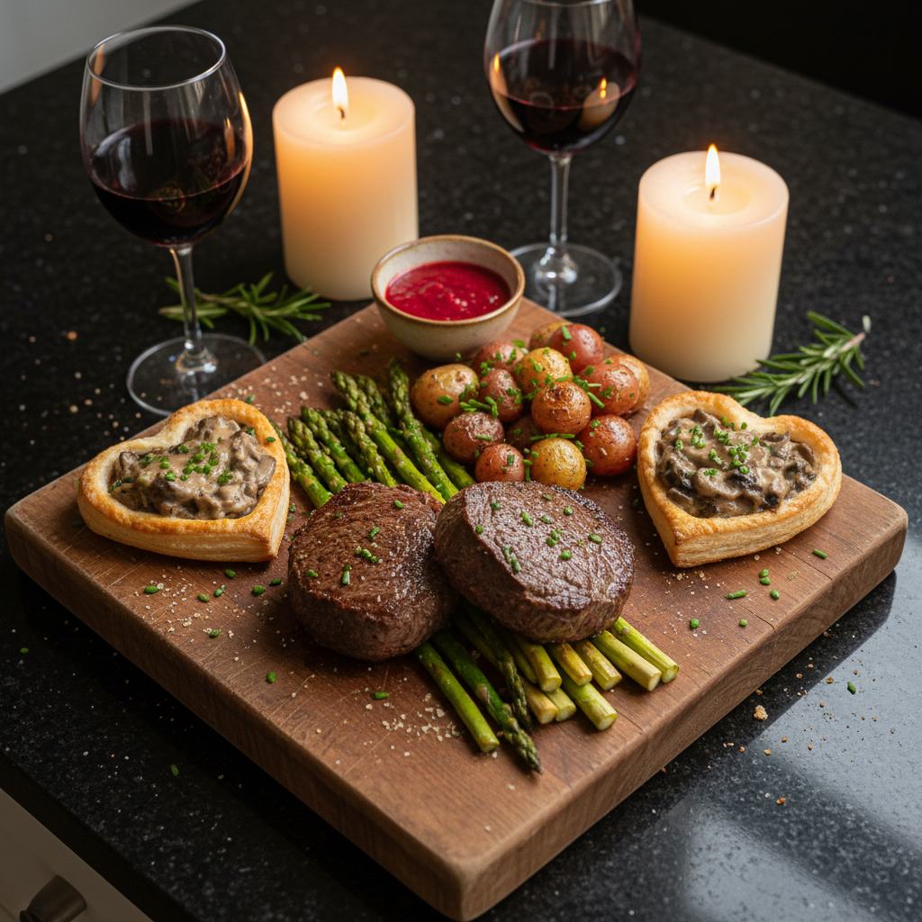Valentinstags Abendessen für Zwei