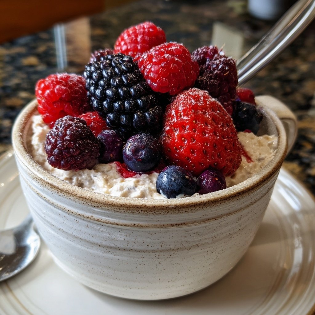 Quark Beeren Protein Bowl