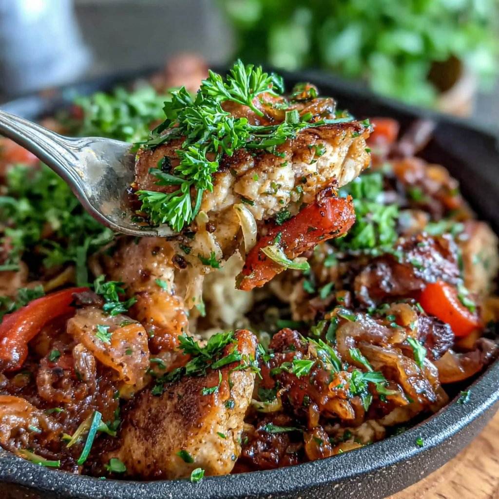 Süßes Puten-Pfannengericht