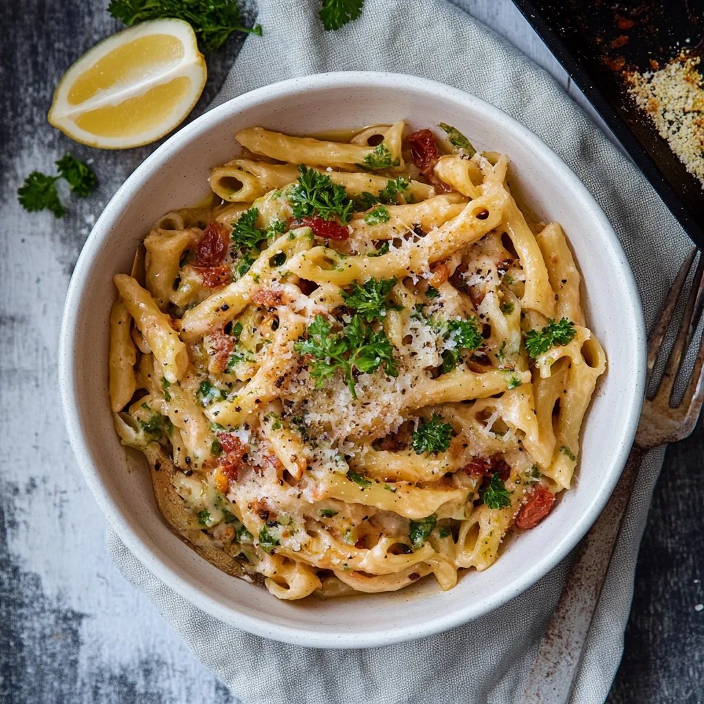 Brokkoli-Nudel-Auflauf