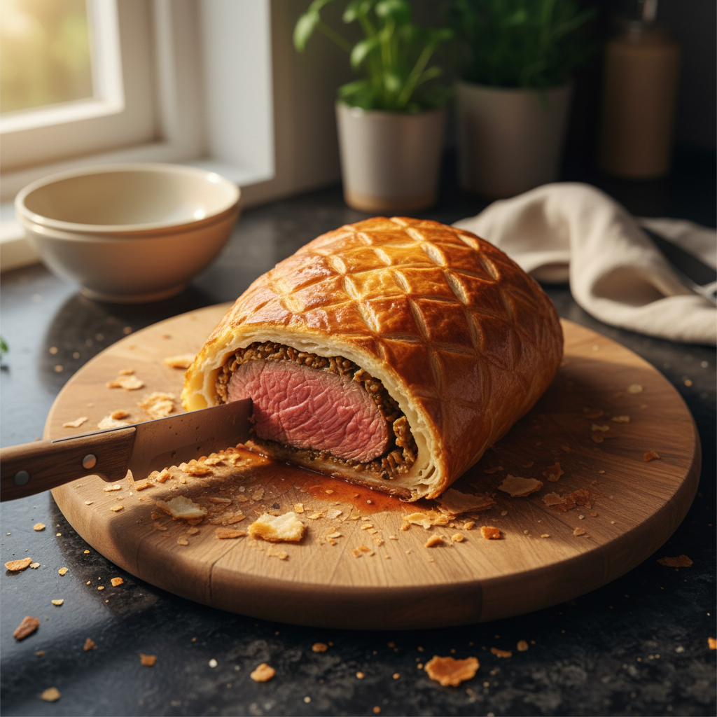 Valentinstags Beef Wellington
