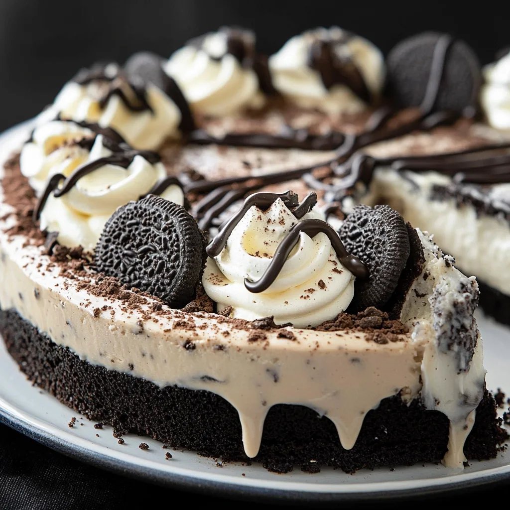 Oreo-Käsekuchen ohne Backen