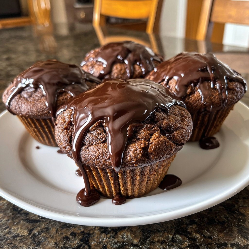 Cupcakes mit Schoko Ganache