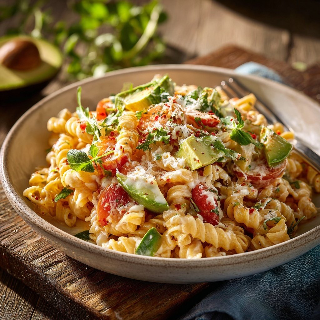 Festlicher Taco-Pasta-Salat für Feiertage