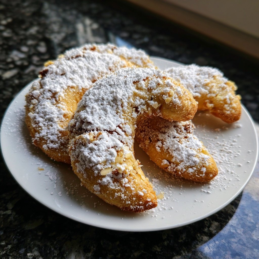 Vanillekipferl ohne Mandeln