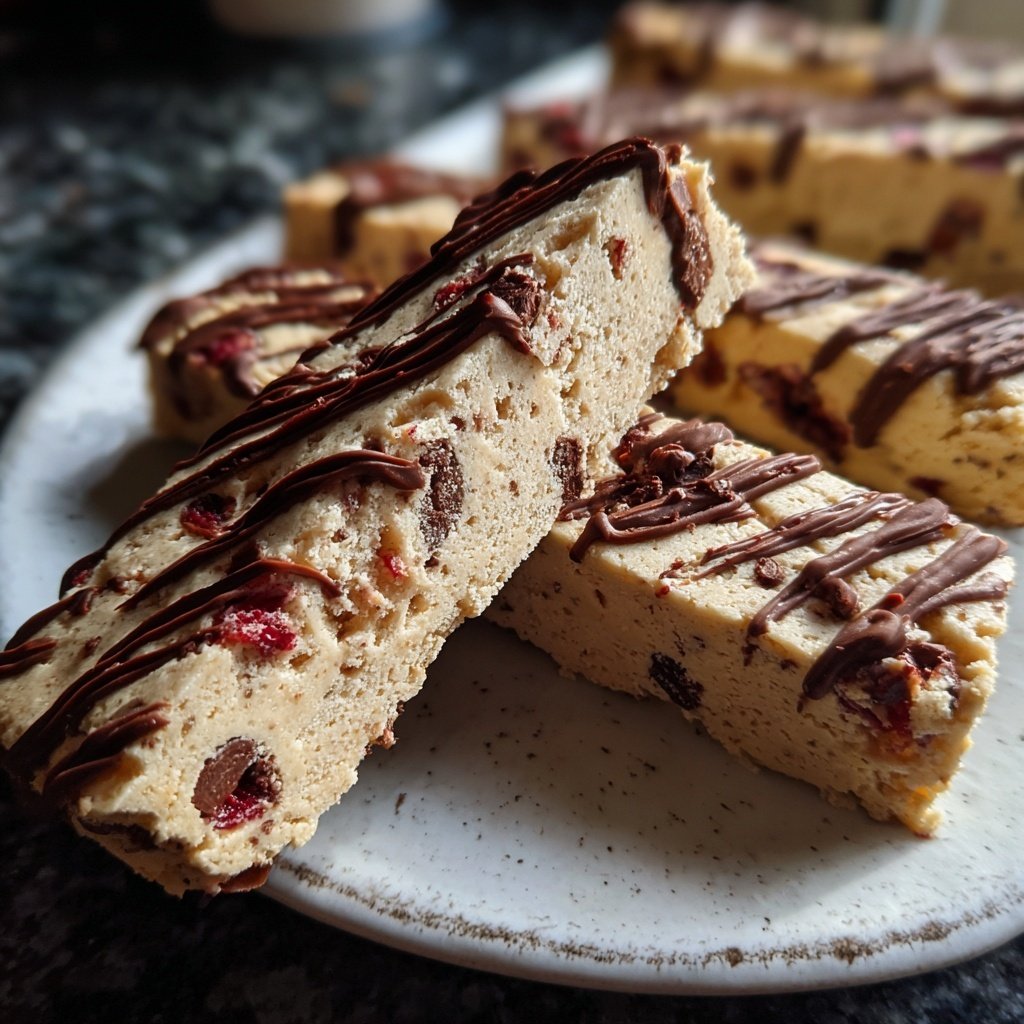 Kirsch Schoko Käsekuchen Riegel