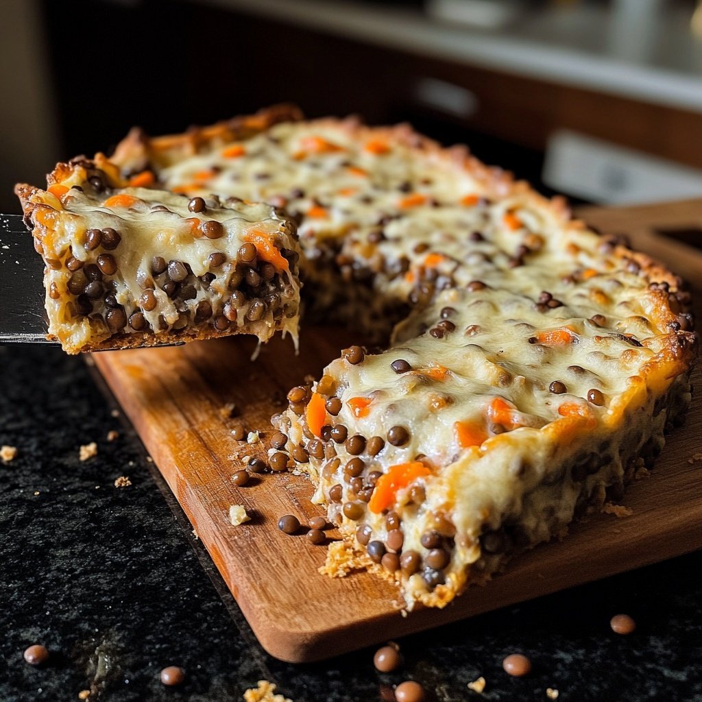 Linsen-Gemüse-Auflauf