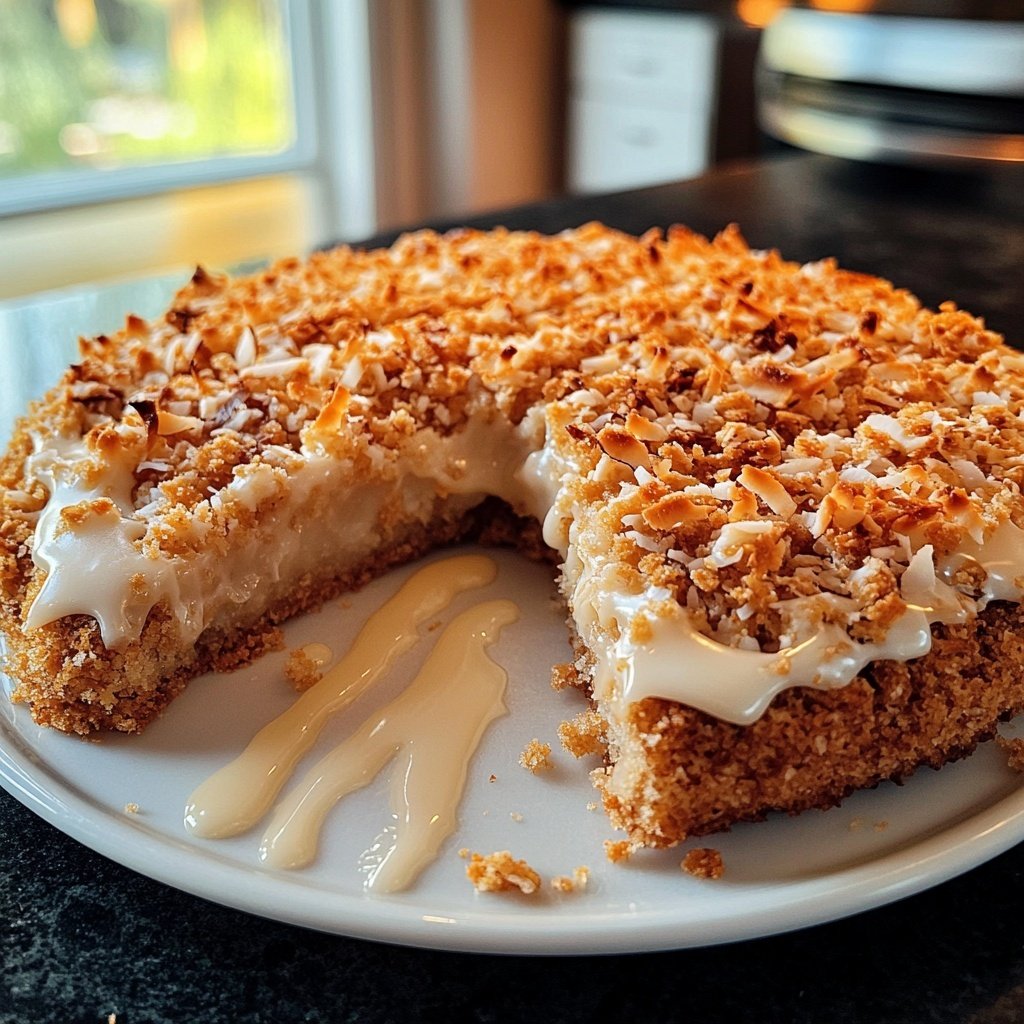 Kokosmakronen Spitzen